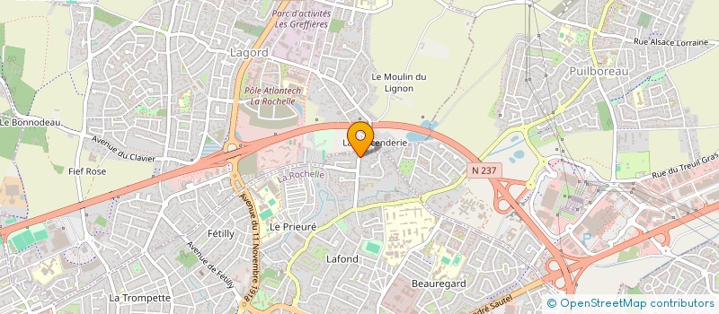 localisation de l'entreprise MONSIEUR ALEKSAS GIRDVAINIS  LA ROCHELLE