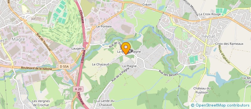 localisation de l'entreprise MONSIEUR ALEKSEI KOROLEV à FEYTIAT