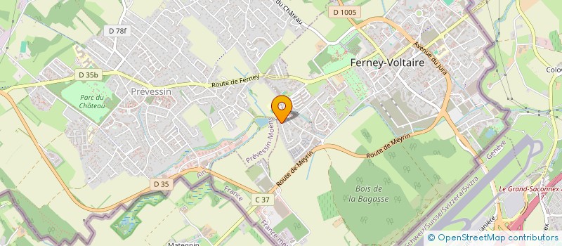 localisation de l'entreprise MONSIEUR ALEKSEI SAVINOV à FERNEY-VOLTAIRE