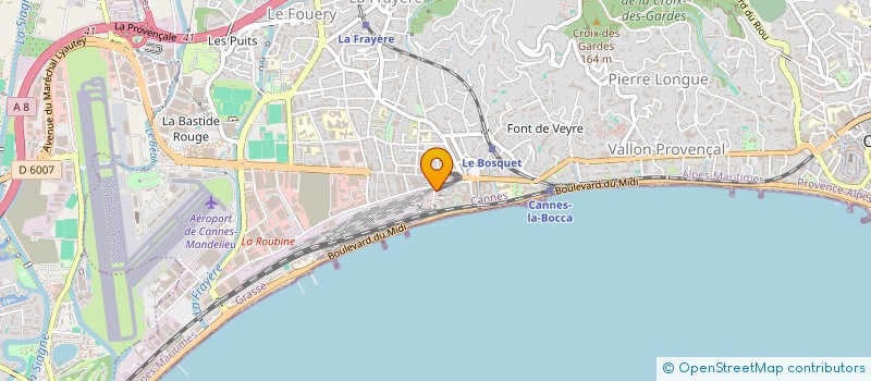 localisation de l'entreprise MONSIEUR ALEKSEI STYUPAN  CANNES