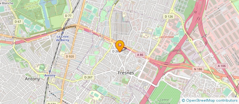 localisation de l'entreprise MONSIEUR ALEKSEJ BARTUL  FRESNES