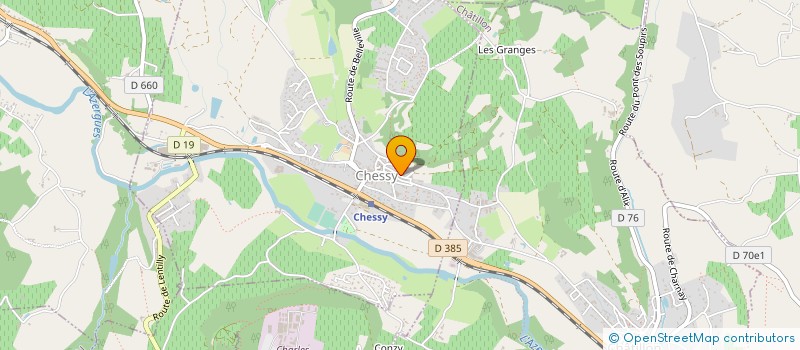 localisation de l'entreprise MONSIEUR ALEKSEY COLOMB  CHESSY