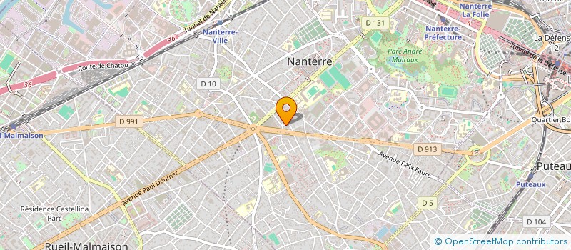 localisation de l'entreprise MONSIEUR ALEKSEY PLIOUCHTCH à NANTERRE