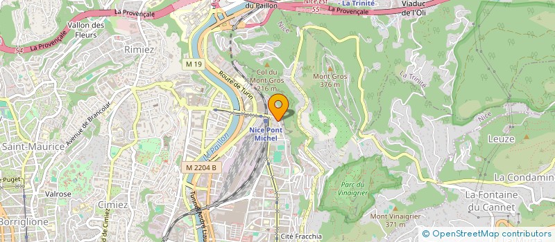 localisation de l'entreprise MONSIEUR ALEKSI KVLIVIDZE  NICE