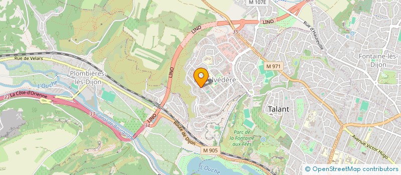 localisation de l'entreprise MONSIEUR ALEN RAMADANI  TALANT