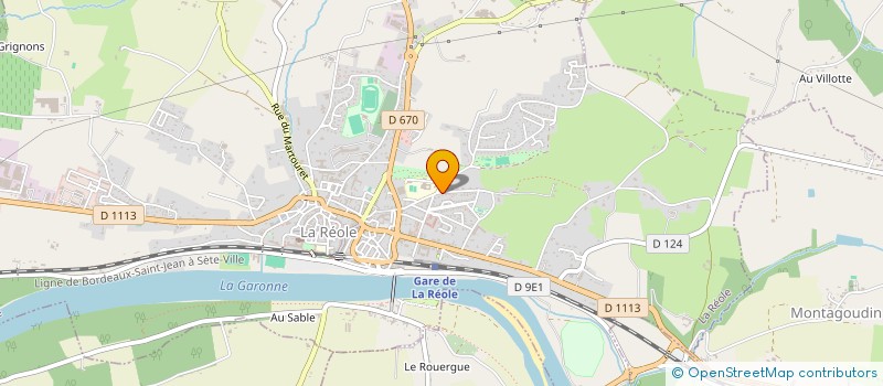 localisation de l'entreprise MONSIEUR ALEN ROSCA  LA REOLE