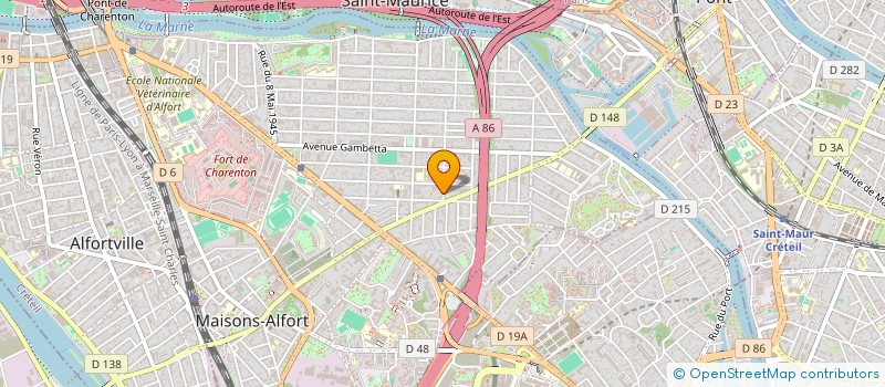 localisation de l'entreprise MONSIEUR ALEN YVES MEAULLE à MAISONS-ALFORT