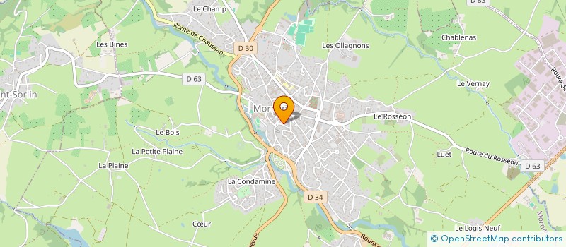 localisation de l'entreprise MONSIEUR ALENDA ALEXANDRE  MORNANT