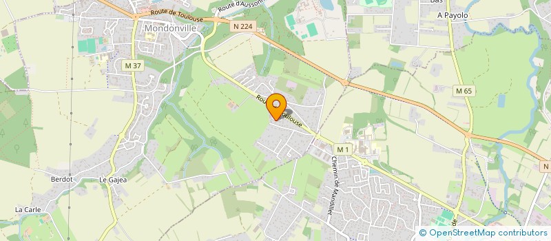 localisation de l'entreprise MONSIEUR ALENG XAYACHACK HARNTHALEY  MONDONVILLE