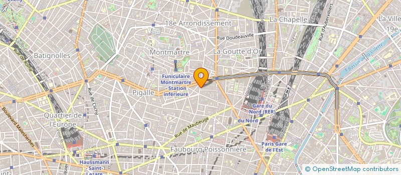 localisation de l'entreprise MONSIEUR ALENZO MARY  PARIS