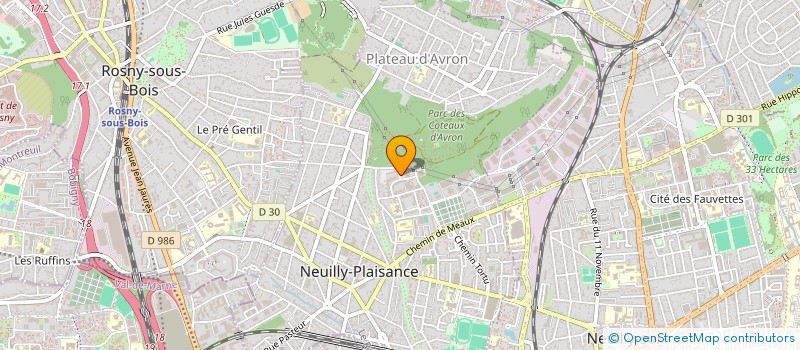 localisation de l'entreprise MONSIEUR ALEOISSEYNOU CORERA à NEUILLY-PLAISANCE