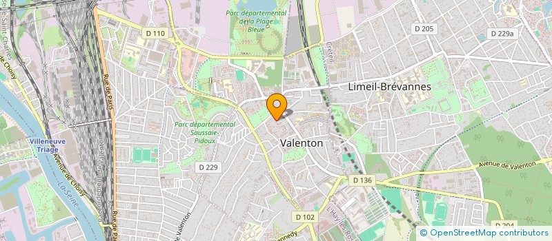 localisation de l'entreprise MONSIEUR ALEONENI GAKOU à VALENTON