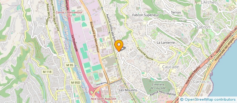 localisation de l'entreprise MONSIEUR ALESANDER DE HARO SANCHEZ à NICE