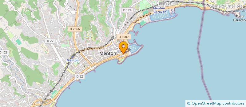 localisation de l'entreprise MONSIEUR ALESSANDRO BARBERO à MENTON