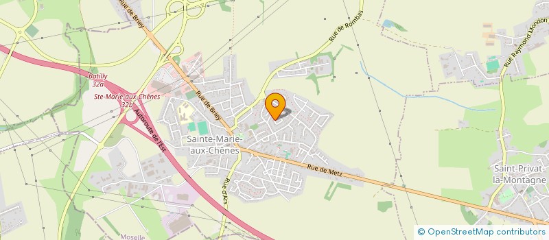 localisation de l'entreprise MONSIEUR ALESSANDRO BELLUCCI  SAINTE-MARIE-AUX-CHENES