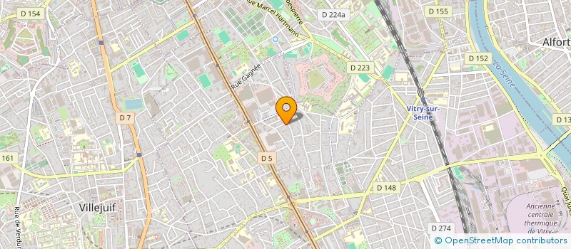 localisation de l'entreprise MONSIEUR ALESSANDRO CAVACIUTI  VITRY-SUR-SEINE