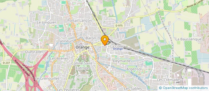 localisation de l'entreprise MONSIEUR ALESSANDRO CONCETTI  ORANGE