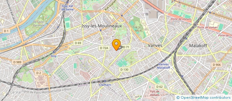 localisation de l'entreprise MONSIEUR ALESSANDRO COSTANTINO à ISSY-LES-MOULINEAUX