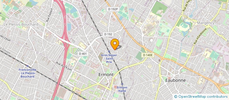 localisation de l'entreprise MONSIEUR ALESSANDRO DE SANCTIS à ERMONT