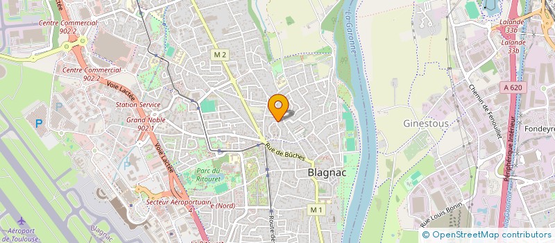 localisation de l'entreprise MONSIEUR ALESSANDRO FERLISI  BLAGNAC