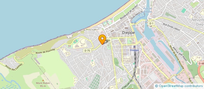 localisation de l'entreprise MONSIEUR ALESSANDRO FILIPPI à DIEPPE