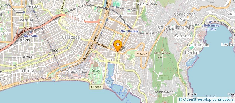 localisation de l'entreprise MONSIEUR ALESSANDRO GALLI à NICE