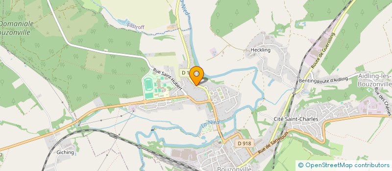 localisation de l'entreprise MONSIEUR ALESSANDRO LODATO  BOUZONVILLE