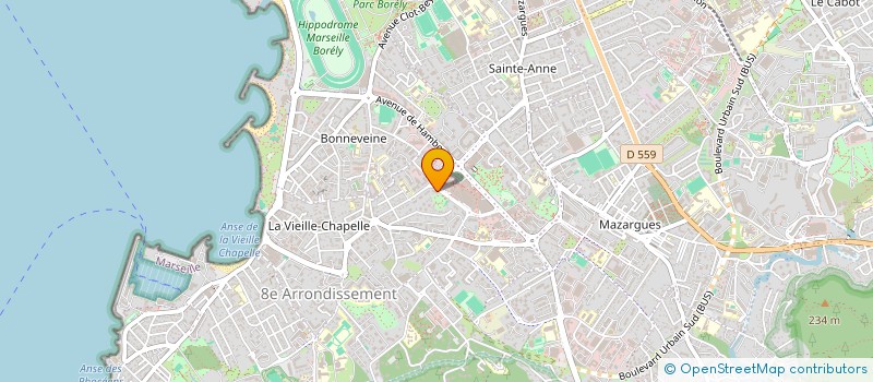 localisation de l'entreprise MONSIEUR ALESSANDRO MEZZANI à MARSEILLE