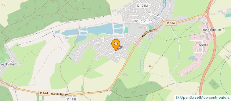 localisation de l'entreprise MONSIEUR ALESSANDRO MORONI  WOUSTVILLER