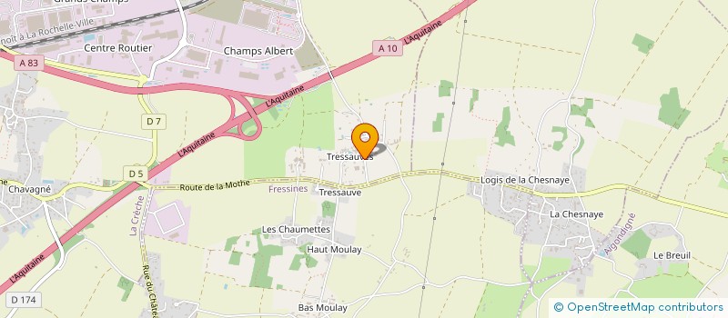 localisation de l'entreprise MONSIEUR ALESSANDRO MOURAO  NIORT