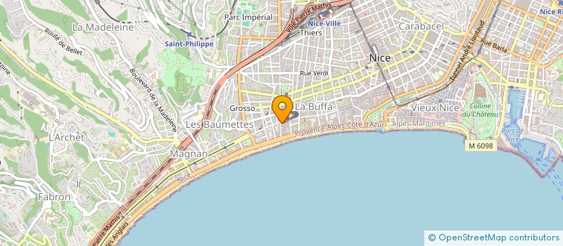 localisation de l'entreprise MONSIEUR ALESSANDRO OLEARO à NICE
