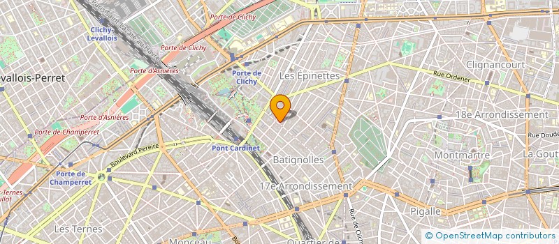 localisation de l'entreprise MONSIEUR ALESSANDRO PERSEU  PARIS