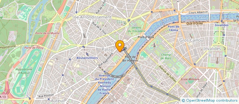 localisation de l'entreprise MONSIEUR ALESSANDRO PINTO  PARIS