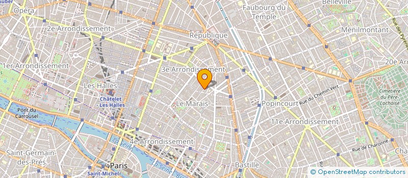 localisation de l'entreprise MONSIEUR ALESSANDRO PREMOLI  PARIS