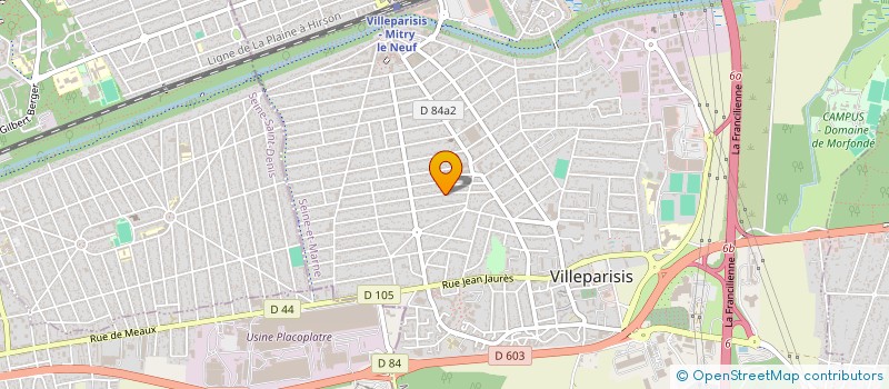 localisation de l'entreprise MONSIEUR ALESSANDRO SAIA à VILLEPARISIS