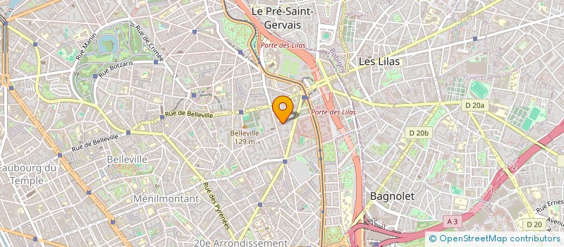 localisation de l'entreprise MONSIEUR ALESSANDRO SAVRON  PARIS