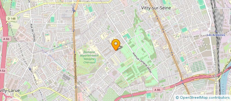 localisation de l'entreprise MONSIEUR ALESSANDRO SOTTILE à VITRY-SUR-SEINE