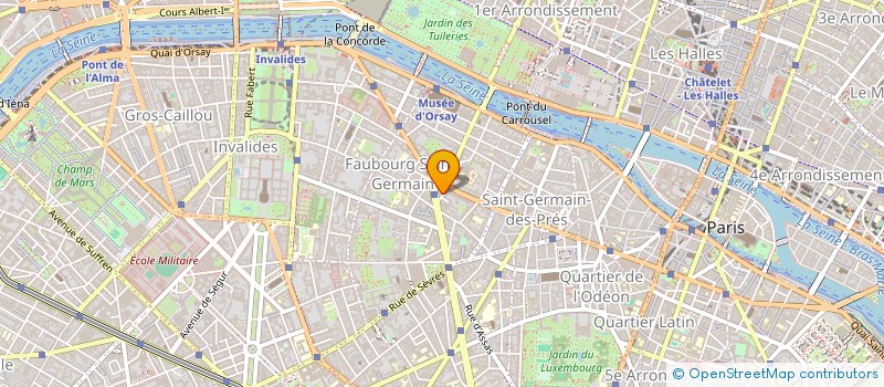 localisation de l'entreprise MONSIEUR ALESSANDRO TINELLI  PARIS