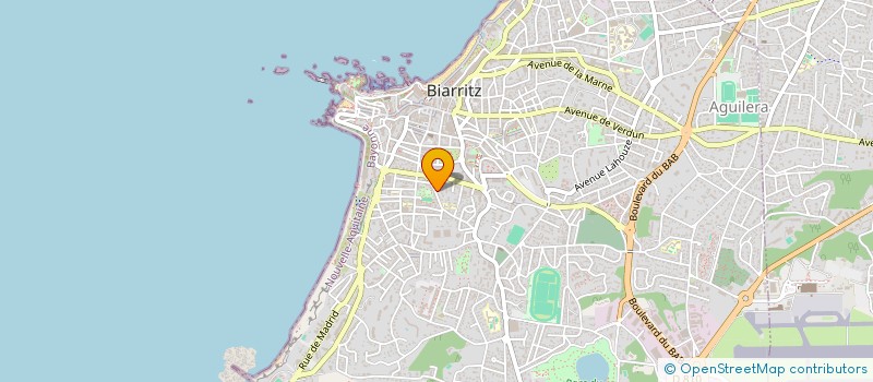 localisation de l'entreprise MONSIEUR ALESSANDRO TOSINI à BIARRITZ