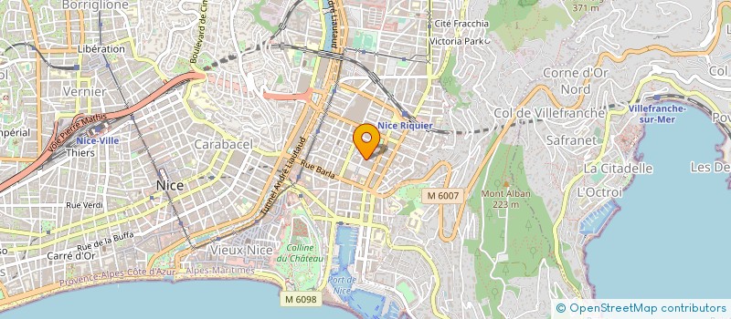 localisation de l'entreprise MONSIEUR ALESSANDRO VANNUCCI à NICE