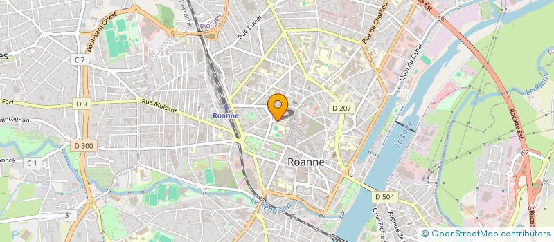 localisation de l'entreprise MONSIEUR ALESSANDRO VIOTTI  ROANNE