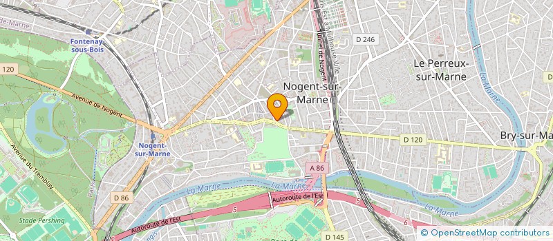 localisation de l'entreprise MONSIEUR ALESSIO BENINCASA  NOGENT-SUR-MARNE