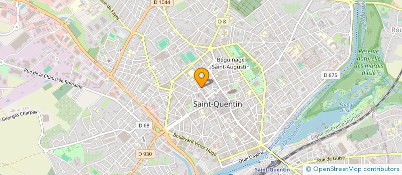 localisation de l'entreprise MONSIEUR ALESSIO BUCCOLIERI à SAINT-QUENTIN