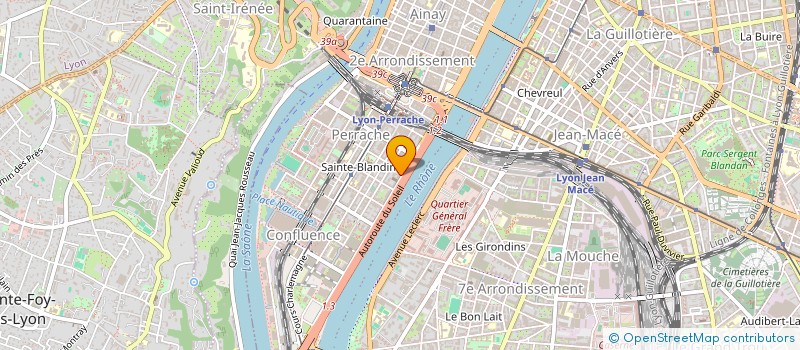 localisation de l'entreprise MONSIEUR ALESSIO GUARINO  LYON