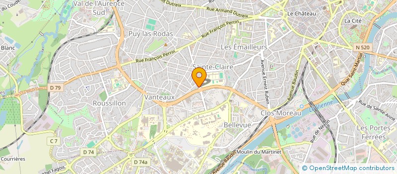 localisation de l'entreprise MONSIEUR ALESSIO HAXHIAJ  LIMOGES