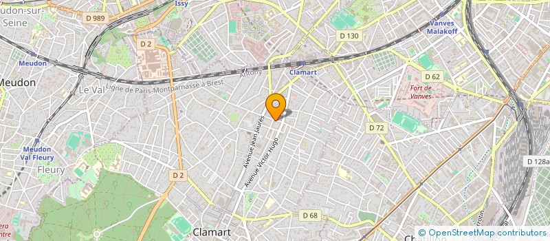 localisation de l'entreprise MONSIEUR ALESSIO ROMANO à CLAMART