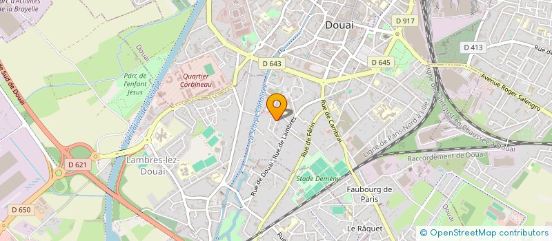 localisation de l'entreprise MONSIEUR ALESSIO SRECKOVIC  DOUAI