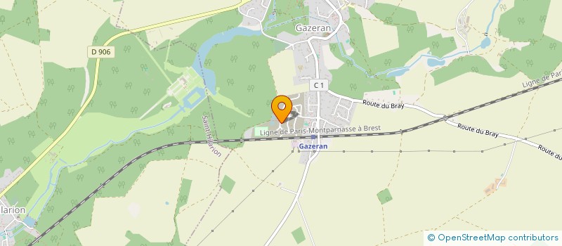 localisation de l'entreprise MONSIEUR ALEX ASSI  GAZERAN