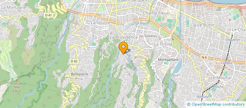 localisation de l'entreprise MONSIEUR ALEX AUDIGIER  SAINT-DENIS