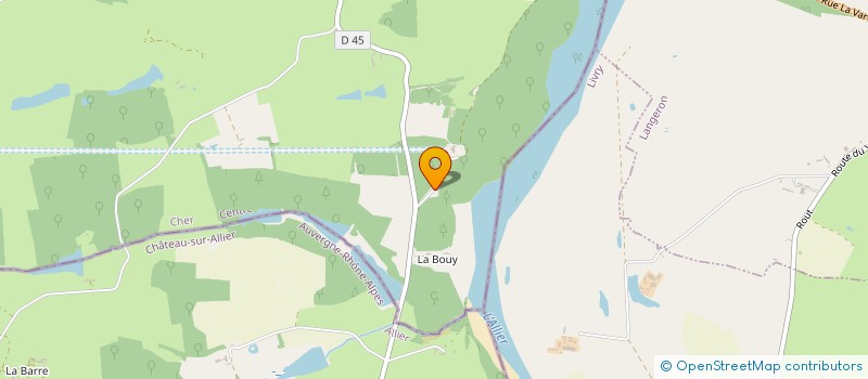 localisation de l'entreprise MONSIEUR ALEX AUGENDRE  MORNAY-SUR-ALLIER